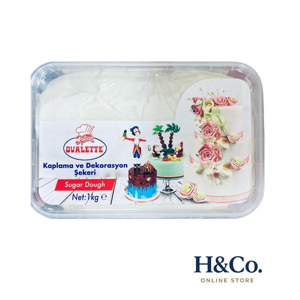 OVALETTE ŞEKER HAMURU BEYAZ 1 KG