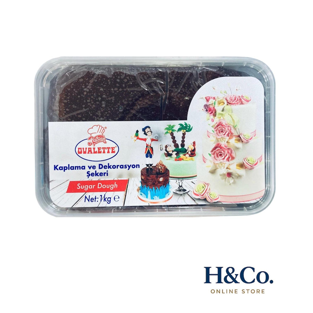OVALETTE ŞEKER HAMURU KAHVERENGİ 1 KG