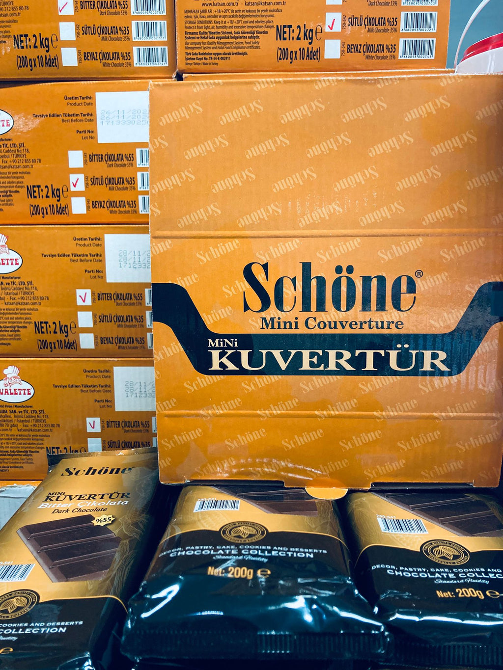 SCHÖNE MİNİ SÜTLÜ KUVERTÜR 200GR*5
