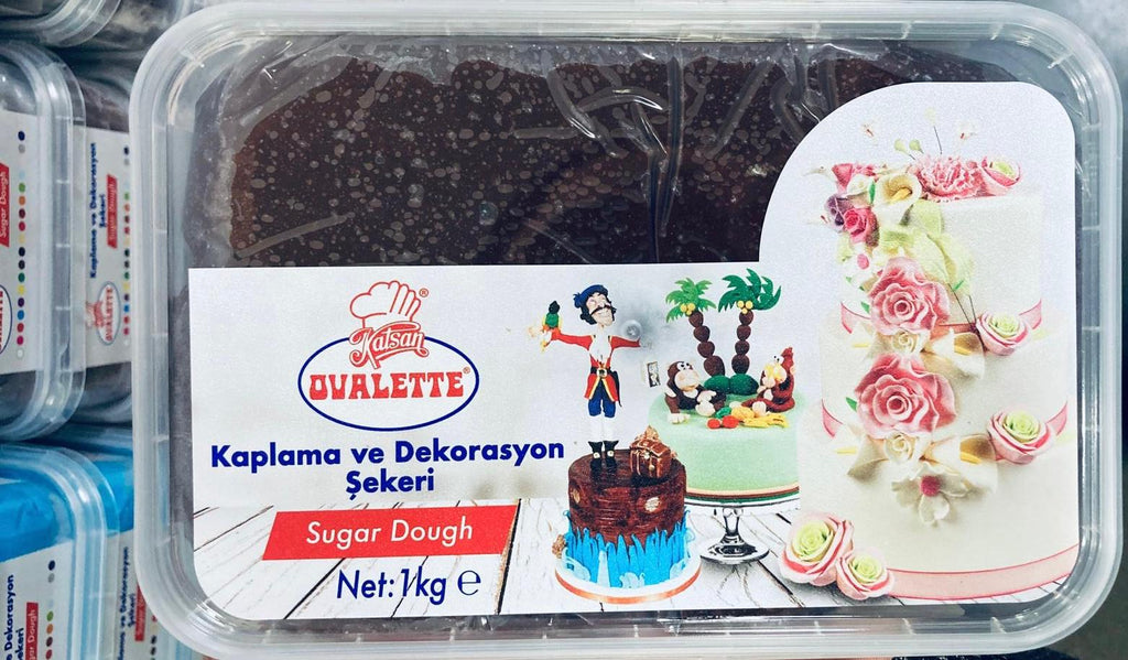 OVALETTE ŞEKER HAMURU KAHVERENGİ 1 KG