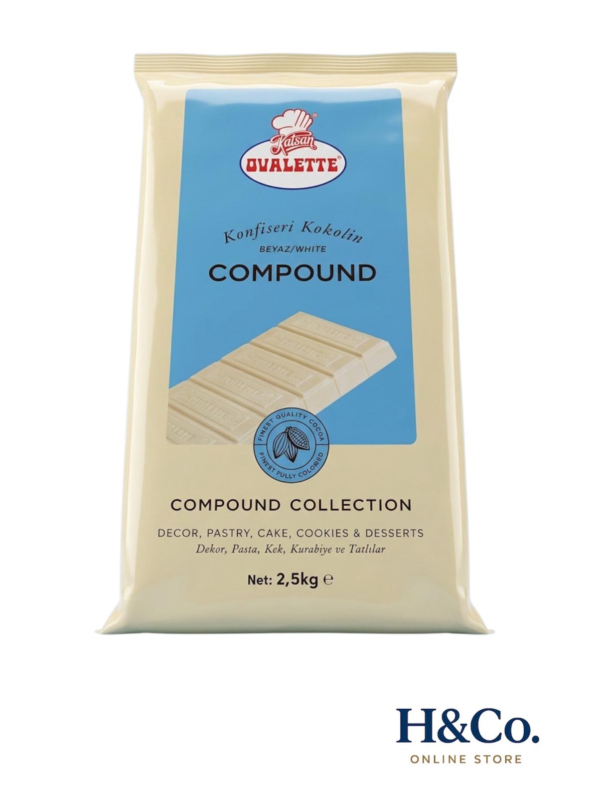 OVALETTE BEYAZ KONFİSERİ 2,5KG