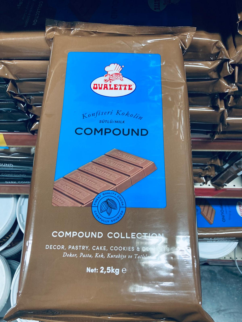OVALETTE SÜTLÜ KONFİSERİ 2,5KG