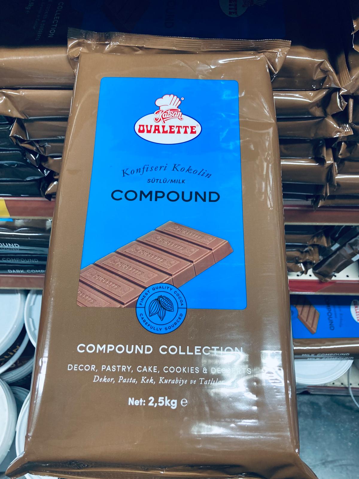OVALETTE SÜTLÜ KONFİSERİ 2,5KG